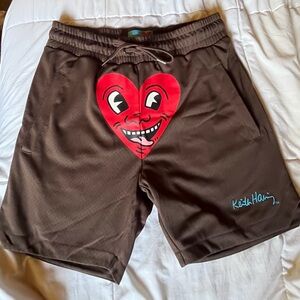 Keith Haring mesh shorts
